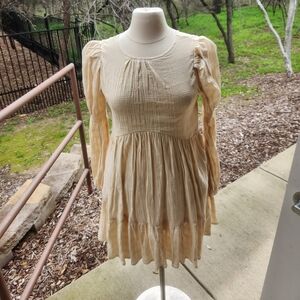 Long Sleeve Cotton Baby doll dress